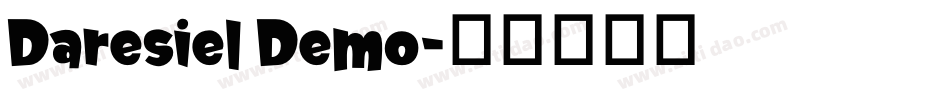 Daresiel Demo字体转换